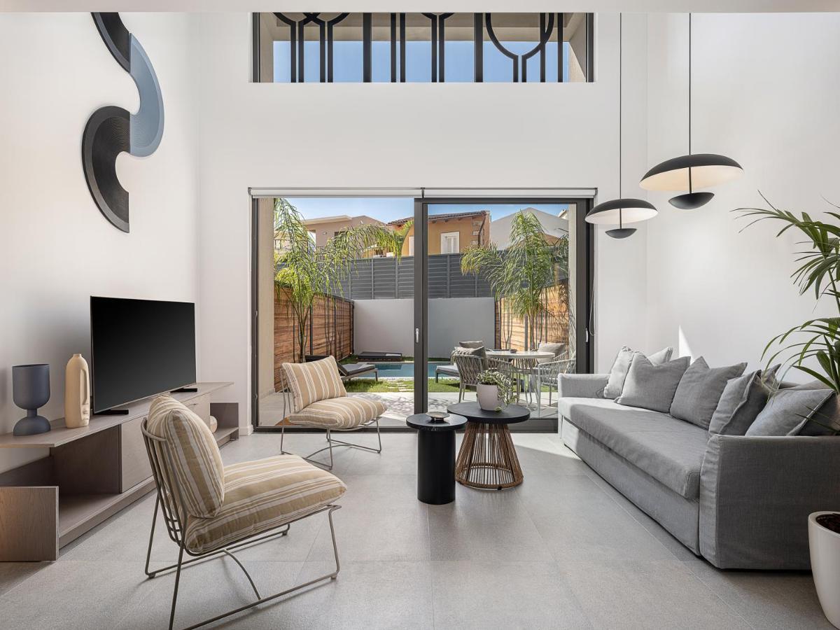 Jnv Luxury Villas Chania  Buitenkant foto